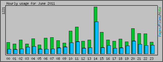 Hourly usage