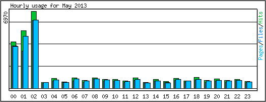 Hourly usage