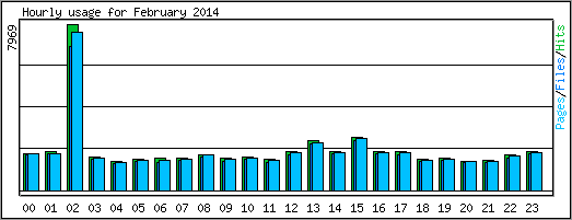Hourly usage