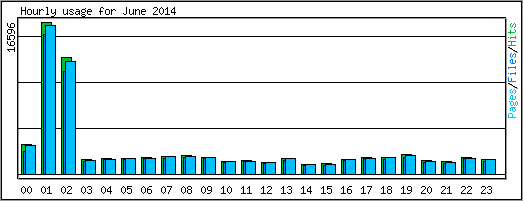 Hourly usage