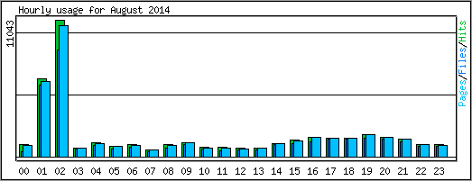 Hourly usage
