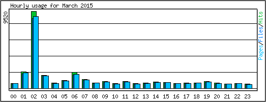 Hourly usage