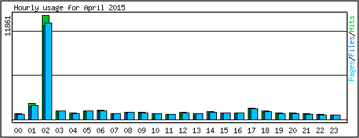 Hourly usage