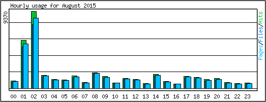 Hourly usage