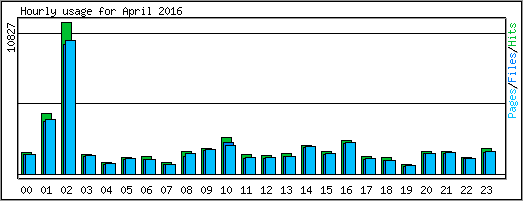 Hourly usage